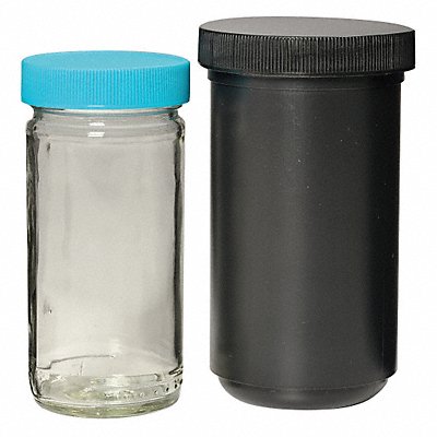 GRAINGER 3WDV1 Sample Container 120 mL 113 mm H PK20