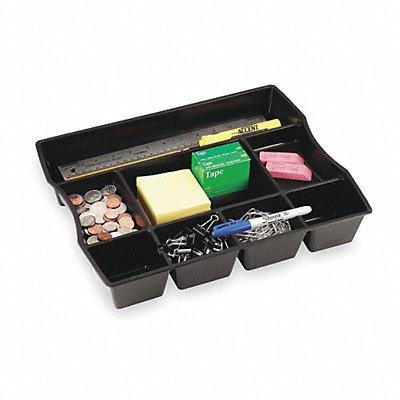 RUBBERMAID COMMERCIAL PRODUCTS 21864 Drawer Organizer Recycled Black