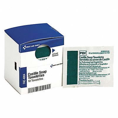 FIRST AID ONLY FAE4004 Topical Antiseptic Wipes PK10