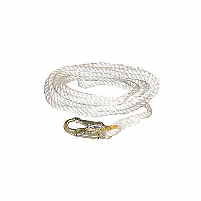 HONEYWELL MILLER 198RLS2Z725FTWH Positioning Lanyard White Fixed