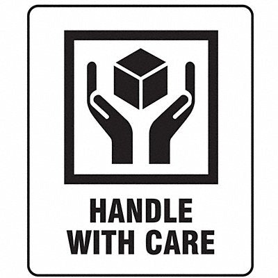 GRAINGER 3WRX1 Instructional Label Care PK500