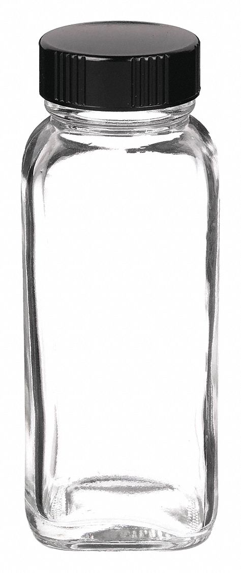 QORPAK GLC01325 Bottle 112 mm H Clear 45 mm Dia PK120