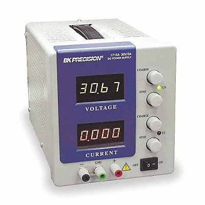 B K PRECISION 1715A Power Supply 0-60Vdc 0-2 A Digit Display