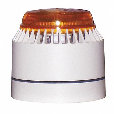 FEDERAL SIGNAL LP71830A Horn Strobe White/Amber ABS 18 to 30VDC