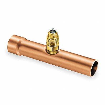 JB INDUSTRIES A31201G 1/4 Access Valve Union Tee PK2