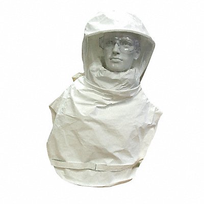 BULLARD RT1 Double Bib Hood White RT EVA Series