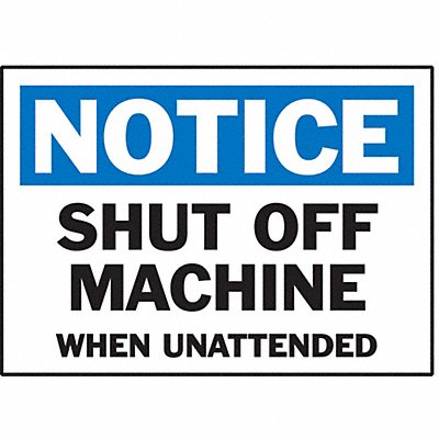 BRADY 86206 Sign 7 inx10 in Polyester PK5