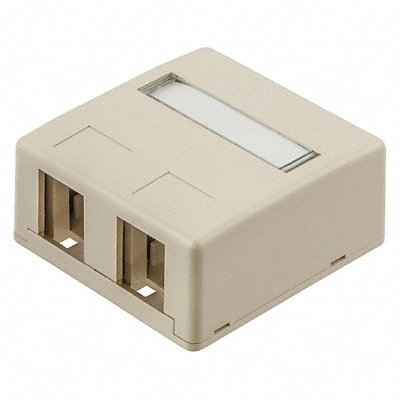HUBBELL PREMISE WIRING HSB2OW Surface Housing 2 Port