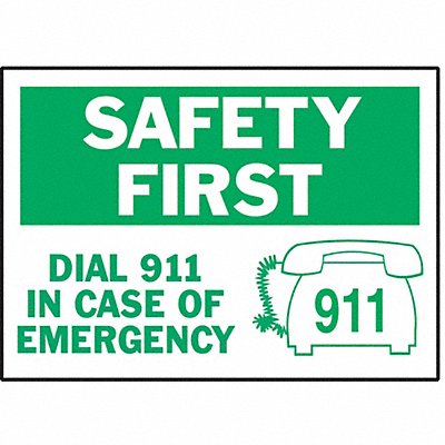 BRADY 86192 Label 3 1/2 in x 5 in Polyester PK5