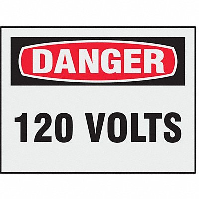 BRADY 21001LS Rflctv Label 3.5x5in Reflective Sheeting PK8