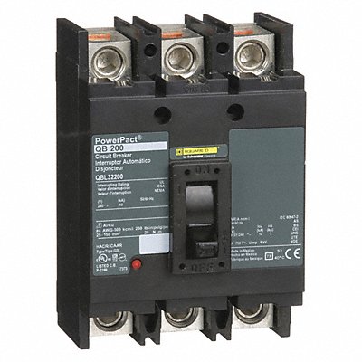 SQUARE D QBL32200 Circuit Breaker 200A 3P 240VAC QB
