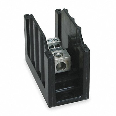 BUSSMANN 163211 Power Distribution Block Al/Cu 600V AC/DC