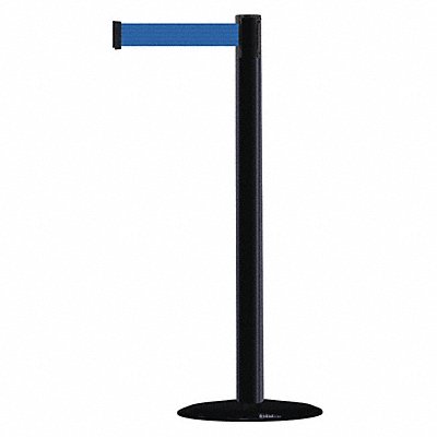 TENSABARRIER 87533STDNOL5XC D0029 Barrier Post with Belt 7-1/2 ft L Blue