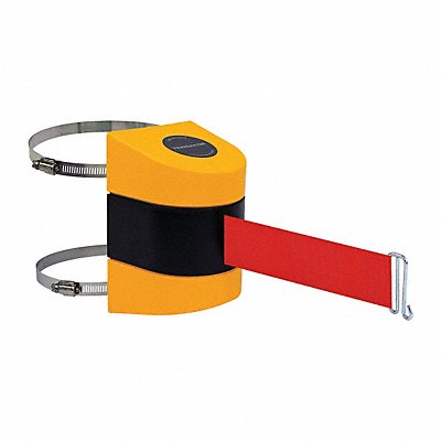 TENSABARRIER 89730C35NOR5XA D0136 Belt Barrier Yellow Belt Color Red