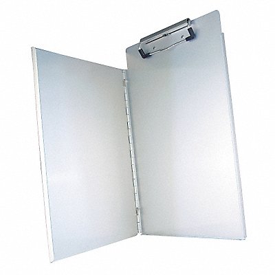 GRAINGER 22017 Clipboard Letter Size Metal Silver