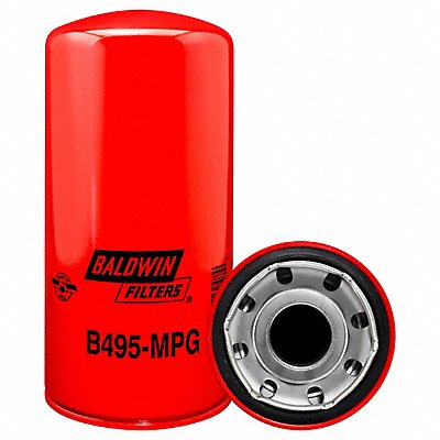 BALDWIN FILTERS B495MPG Spin On 1-5/8 Thread 9-15/16 L