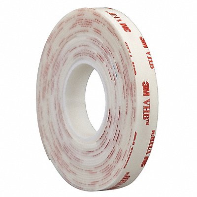 3M 4950 Double Sided VHB Foam Tape 5 yd L 2 W