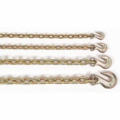 B/A PRODUCTS CO. 11A516G710 Straight Chain Steel 10 ft L 4 700 lb