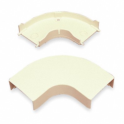 LEGRAND PN03F11V Flat Elbow 90 Deg Ivory PVC Elbows