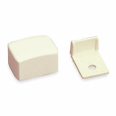 LEGRAND PN03F20V Blank End Fitting Ivory PVC Ends