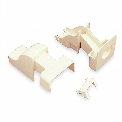 LEGRAND PN10F86V Drop Ceiling Connector Ivory PVC Ends