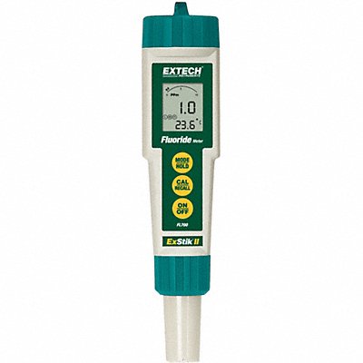 EXTECH FL700 Waterproof Fluoride Meter Display LCD