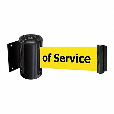 TENSABARRIER 896STD33STDNOYEXC D0088 Belt Barrier Black Belt Color Yellow