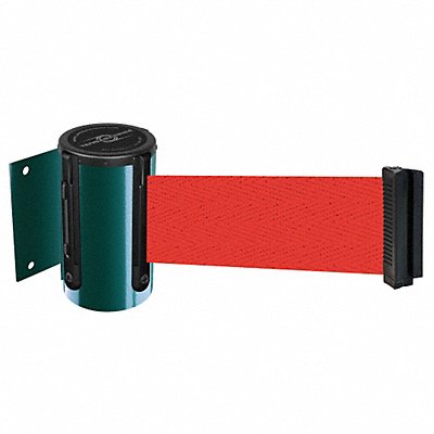 TENSABARRIER 896STD28STDNOR5XC D0087 Belt Barrier Green Belt Color Red