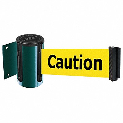 TENSABARRIER 896STD28STDNOYAXC D0088 Belt Barrier Green Belt Color Yellow