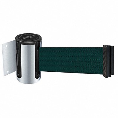 TENSABARRIER 896STD1SSTDNOG6XC D0089 Belt Barrier Chrome Belt Green