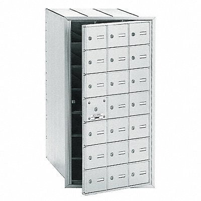 SALSBURY INDUSTRIES 3621AFU Standard Mailbox 4B 21 Doors