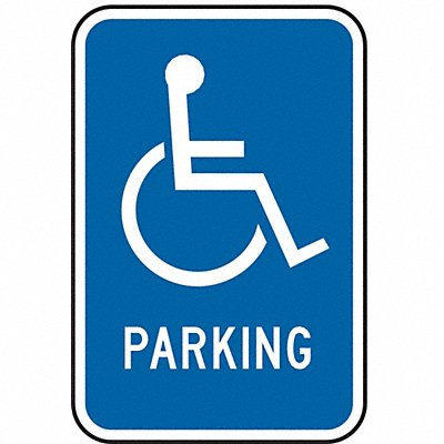 LYLE L3012HA ADA Handicapped Parking Sign 18 x 12