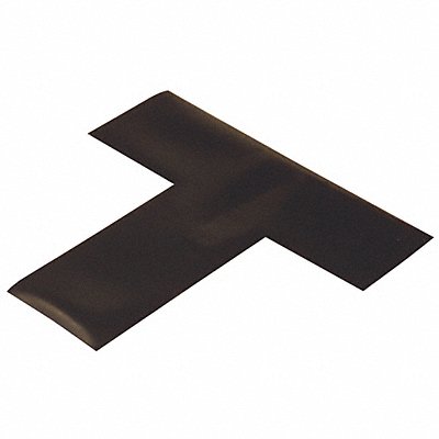 MIGHTY LINE BLKT K3722 Floor Tape Black 2 inx6 in T PK100