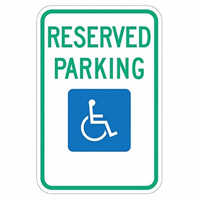 LYLE FD01S Reserved Parking Parking Sign 18 x 12