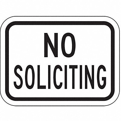 LYLE SL01612HA Traffic Sign 9 in x 12 in Aluminum