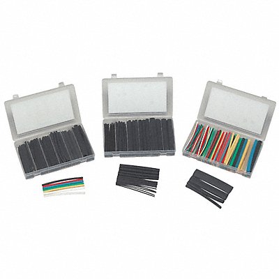 PANDUIT KPHSTT2 Shrink Tubing Kit R Y G B W C B 126 Pc