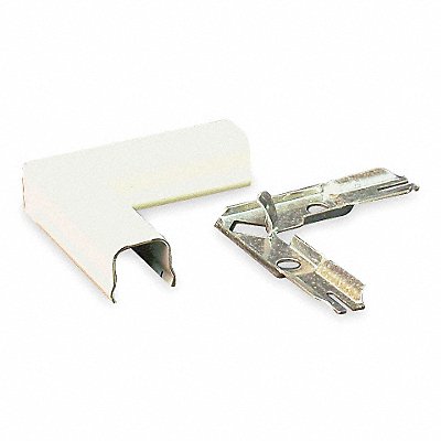 LEGRAND V711 Flat Elbow 90 Deg Ivory Steel Elbows