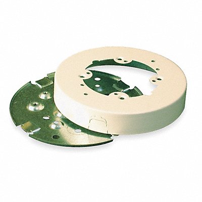LEGRAND V5738AF Round Fan Box Ivory Steel Boxes
