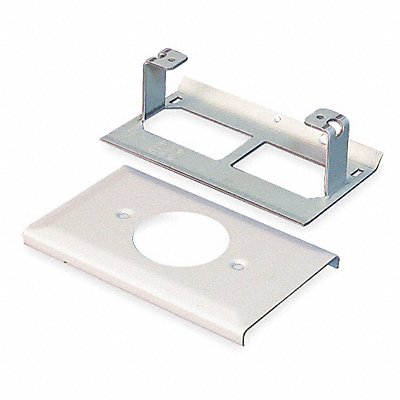 LEGRAND G3033JE Single Receptacle Cover Grey