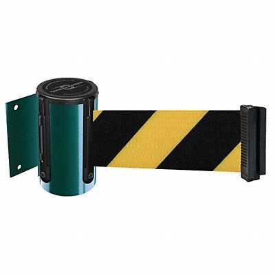 TENSABARRIER 896STD28MAXNOD4XC D0094 Belt Barrier Green Belt Yellow/Black