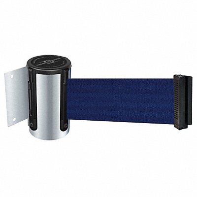 TENSABARRIER 896STD1SMAXNOL5XC D0096 Belt Barrier Chrome Belt Color Blue