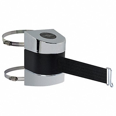 TENSABARRIER 89715C1PNOB9XA D0107 Belt Barrier Chrome Belt Color Black