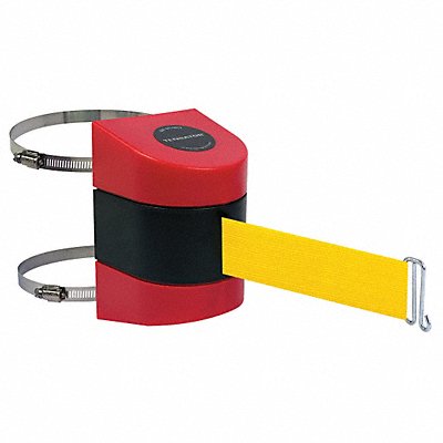 TENSABARRIER 89724C21NOY5XA D0123 Belt Barrier Red Belt Color Yellow