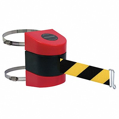 TENSABARRIER 89724C21NOD4XA D0123 Belt Barrier Red Belt Yellow/Black