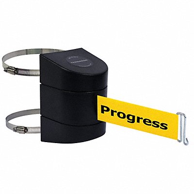 TENSABARRIER 89724C33NOYCXA D0124 Belt Barrier Black Belt Color Yellow