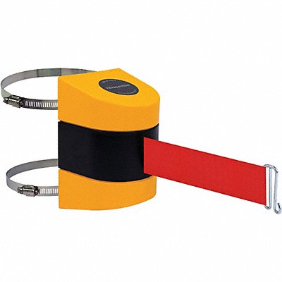 TENSABARRIER 89724C35NOR5XA D0123 Belt Barrier Yellow Belt Color Red