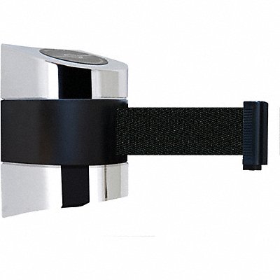 TENSABARRIER 89730S1PNOB9XC D0127 Belt Barrier Chrome Belt Color Black