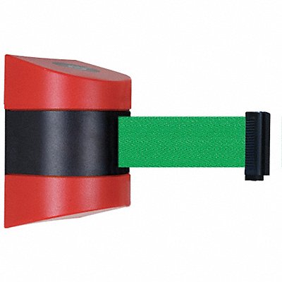 TENSABARRIER 89730S21NOG6XC D0129 Belt Barrier Red Belt Color Green