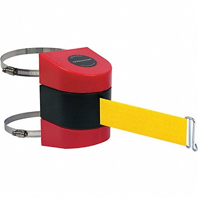 TENSABARRIER 89730C21NOY5XA D0136 Belt Barrier Red Belt Color Yellow