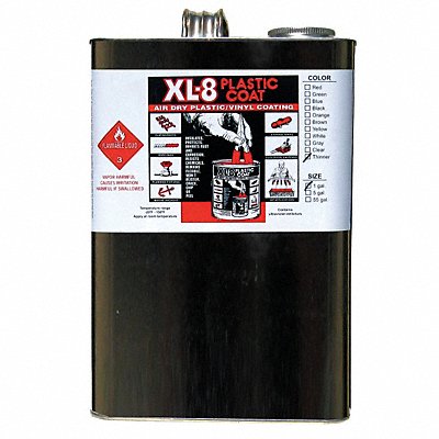 GRAINGER 3ZDV4 PVC Maintenance Coating Thinner 1gal Can